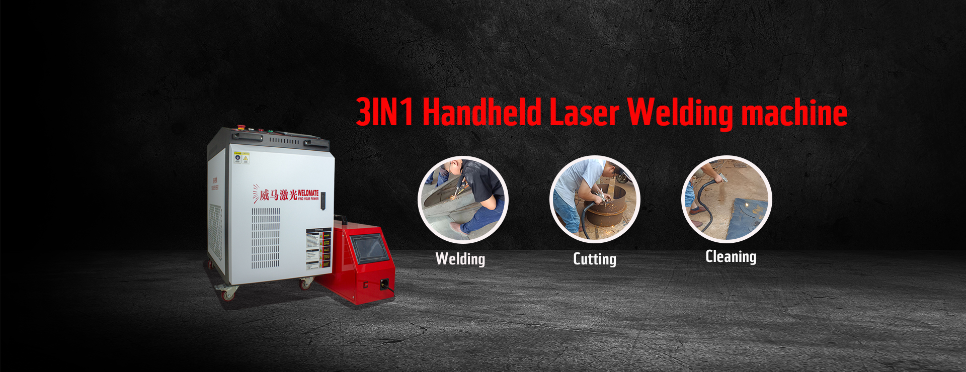 3IN1 Handle Laser<br/>Welding machine